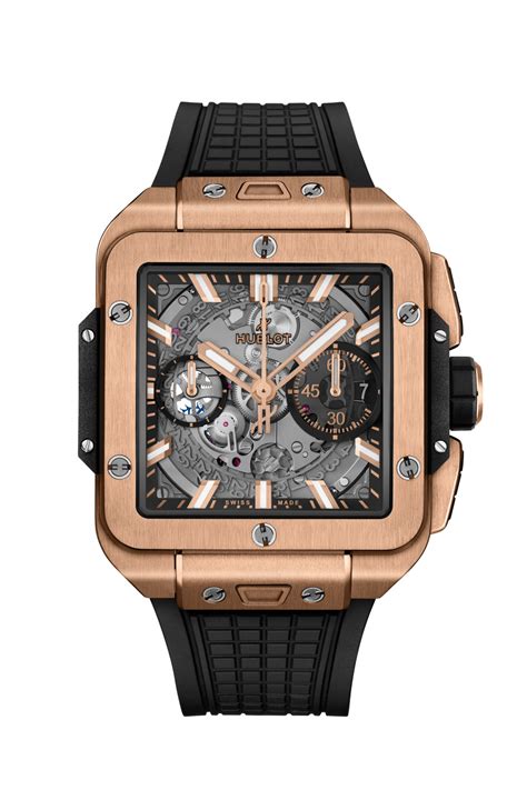 hublot square bang watch review.